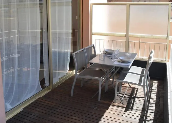 公寓 Grand Climatise Proche Plages Juan Les Pins *